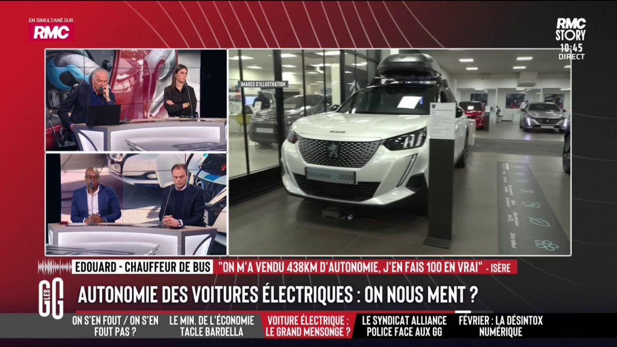 🚙 Voiture électrique : le grand mensonge ? 💥 Le désespoir d'Edouard : "Je suis dégoûté ! J’ai acheté un C4 neuf, annoncé à 436 km d’autonomie. Testé sans radio à 90‑110 km/h, je n’ai fait que 200 km." #GGRMC