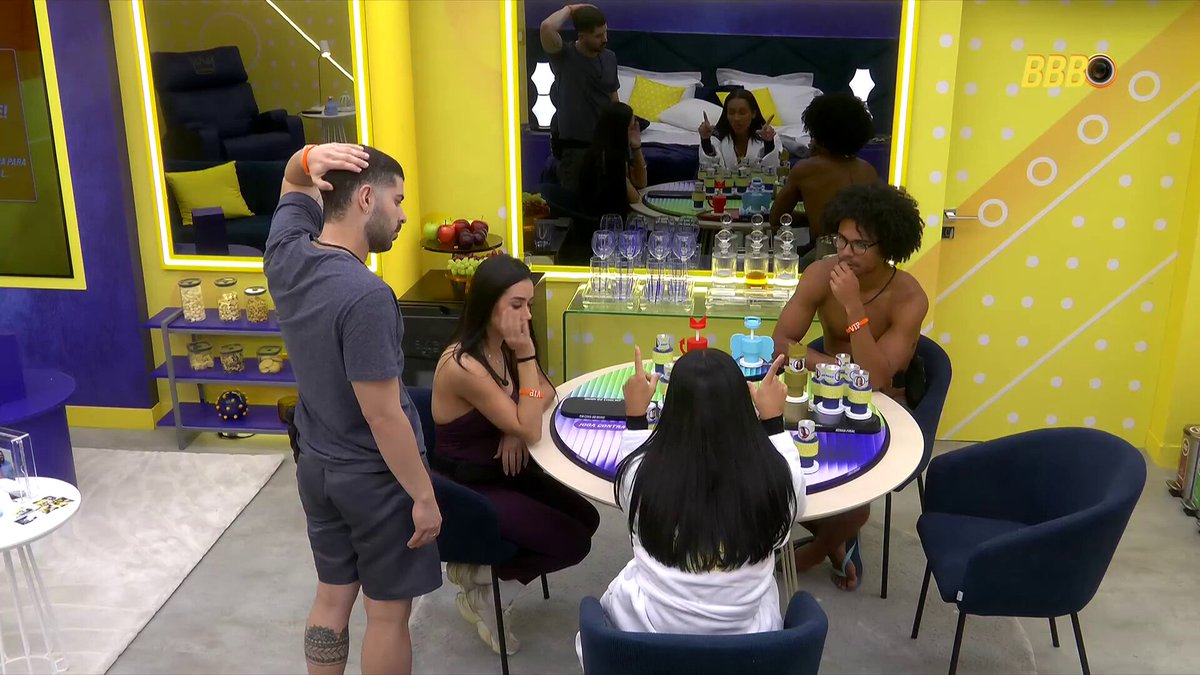 🚨 Thread dos acontecimentos da madrugada no #BBB26 PLAY NA SEMANA 3! Maxiane é a nova líder; Milena e Chaiany brigaram por causa da prova; Grupo vip espia conversa de Ana Paula e Milena e fica em choque ⬇️ #ThreadTracklist