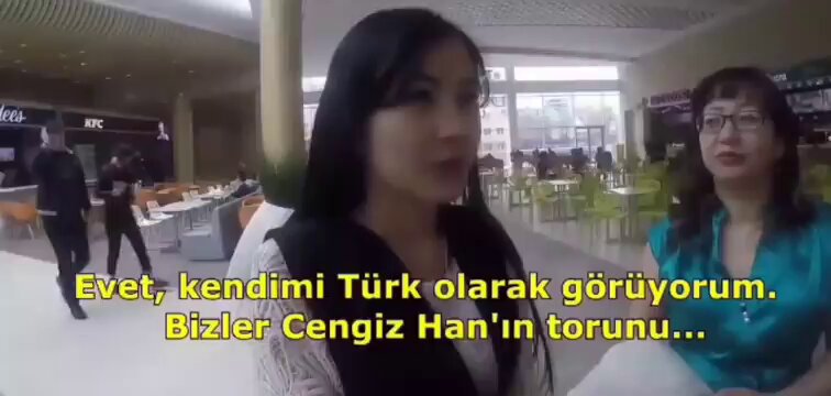 🇰🇿Kazakistan'da vatandaşlara sorulan soru: “Kendinizi Türk olarak görüyor musunuz?”