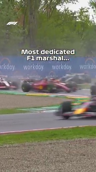 Carlos definitely now knows which way to walk after this moment at Imola in 2022! 😅 #F1