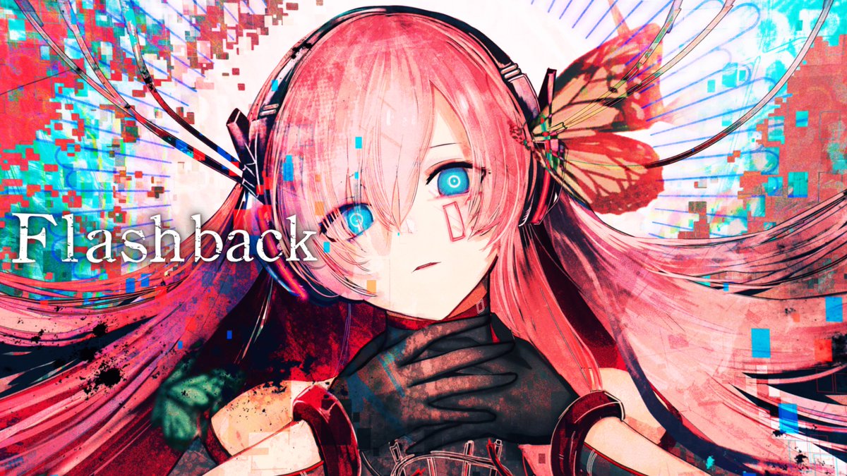 ◤◢◤巡音ルカ17th Song◢◤◢ 「Flashback」/ 巡音ルカ ルカさんに望んできた想いの反動を歌に込めました。 「ワタシの想いが、アナタを壊す。」 #巡音ルカ17th #巡音ルカ誕生祭2026