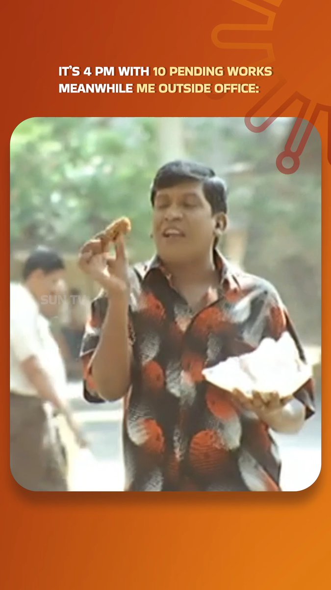 Masal Vadai > Work😂 #SunTV #Vadivelu #SunReels #SunDigital