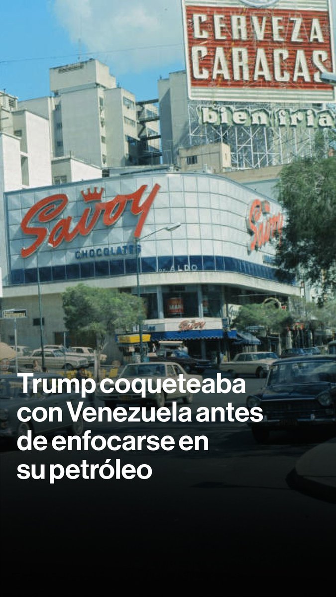 Desde su adolescencia hasta el mundo de los concursos de belleza, el presidente Trump se movió entre la jet set venezolana mucho antes de fijar su atención en la industria petrolera del país. Álex Vásquez S explica
