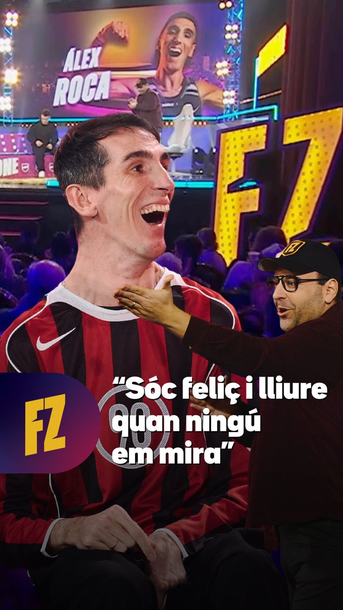 🗣️💬 Àlex Roca: "Des de petit la gent em mira pel carrer, però quan vaig al Camp Nou em sento lliure perquè la gent només mira els jugadors." Gerard Romero ha unit l'esportista i ambaixador de la Fundació Barça Àlex Roca amb Marc Casadó en una conversa al #Fanzone3Cat.