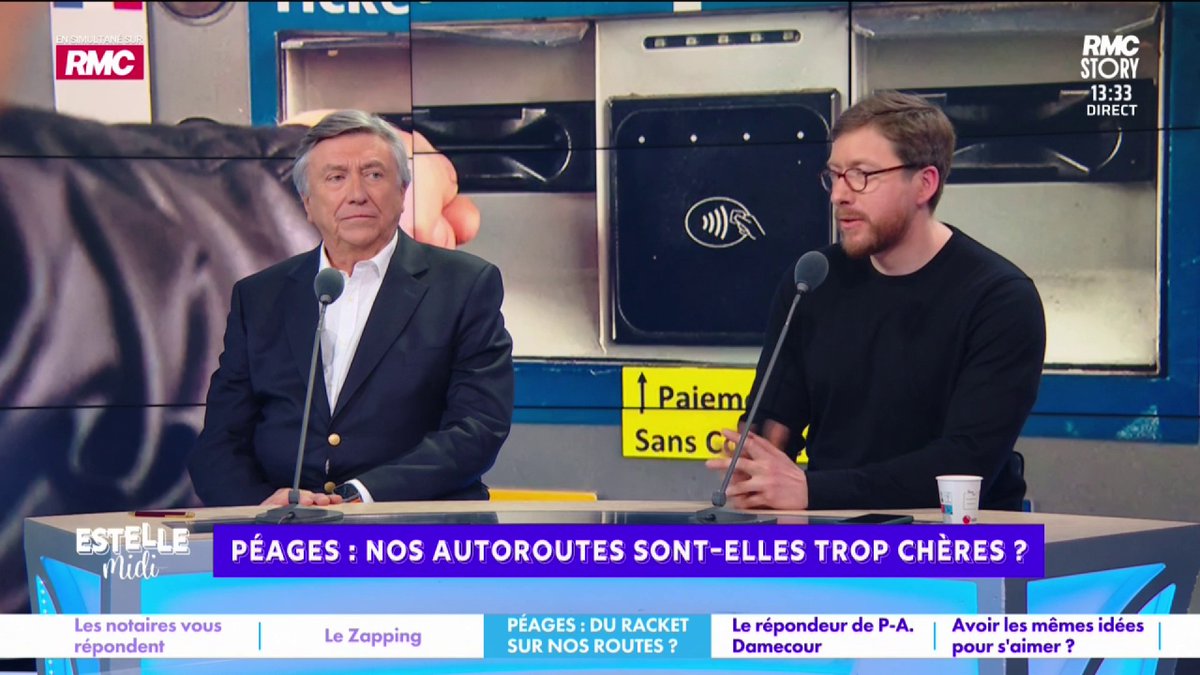 💶 Prix des péages 🎙️ Pierre Rondeau : "Pourquoi en 2007, on n'a pas dit à Dominique de Villepin, qu'une certaine gauche idolâtre, "ce que vous faites est indécent" ! Et qu'on n'a pas eu les gilets jaunes pour dire que ces autoroutes devaient être gratuites !" #EstelleMidi