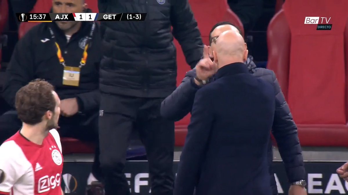 nada que ver pero lo de bordalás meándose en ten hag qué pelotas fue