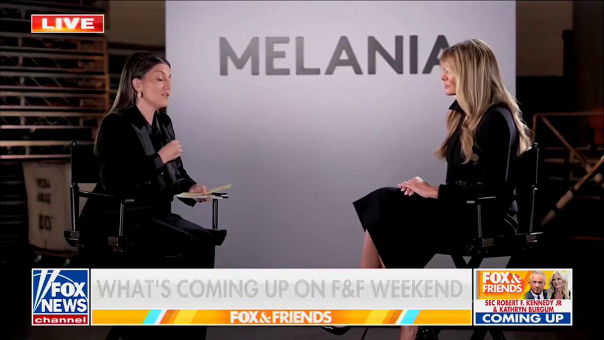 .First Lady Melania Trump: "I was in the fashion business for a long time... So, I was on the magazine covers, on photoshoots — and my mission now is much more important than to be on the covers of any magazine."