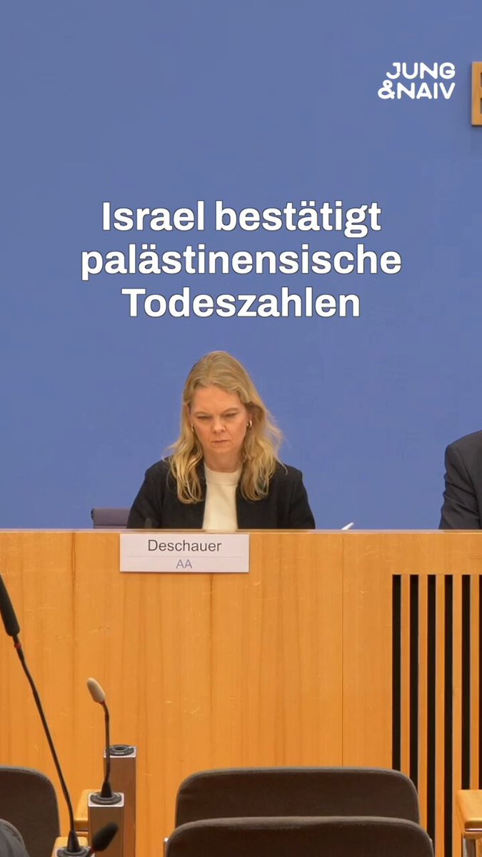Todeszahlen aus Gaza: Bezweifelt die Bundesregierung noch immer die palästinensischen Angaben der von Israel getöteten Menschen nachdem das IDF nun selbst die Zahlen bestätigt hat?