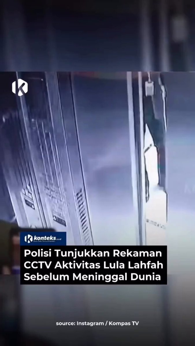 Polisi Tunjukkan Rekaman CCTV Aktivitas Lula Lahfah Sblm MD ​​Polres Jaksel resmi menghentikan penyelidikan kasus kematian Lula Lahfah Jumat 30.01.26 setelah memastikan tdk ada unsur pidana yg ditemukan.Pintu apartemen terkunci dr dlm &amp; tdk ada tanda2 kekrasan fisik pda tubuh