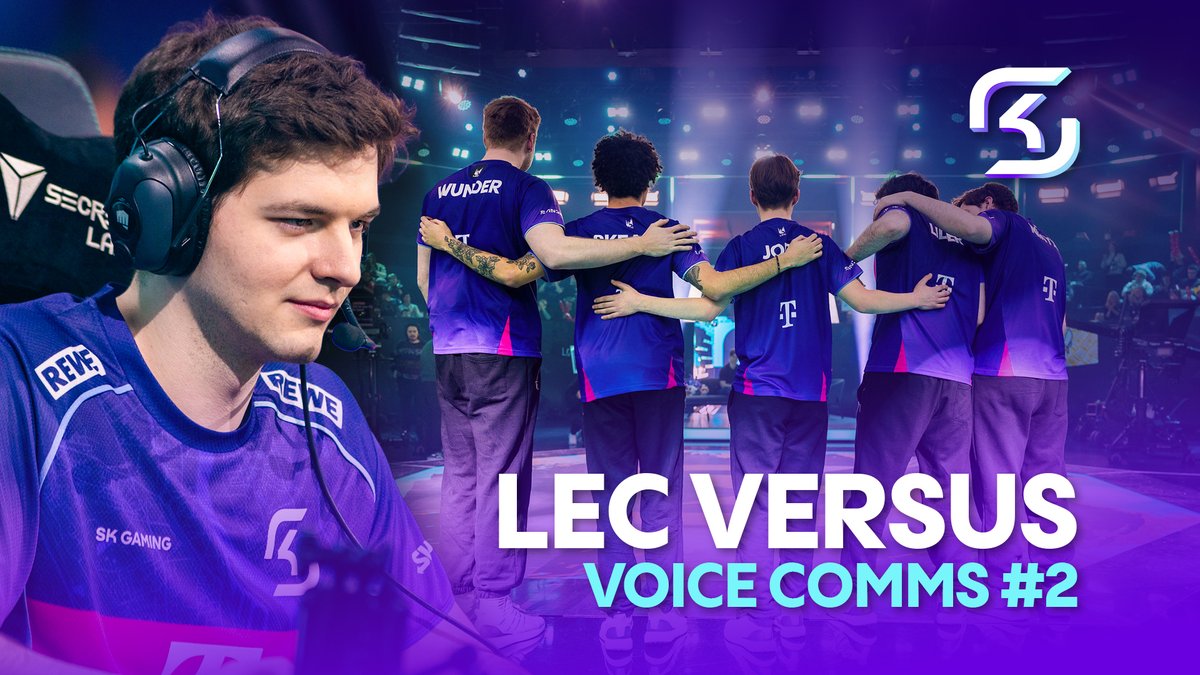 "WTF IS GOING ON?" New LEC voice comms video is going on 🎙️ #LEC #SKWIN #theSKway