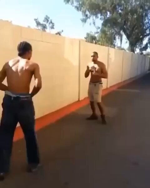 When the guy doesn't flinch at the idea of 2v1, maybe you need more than 2.🤔