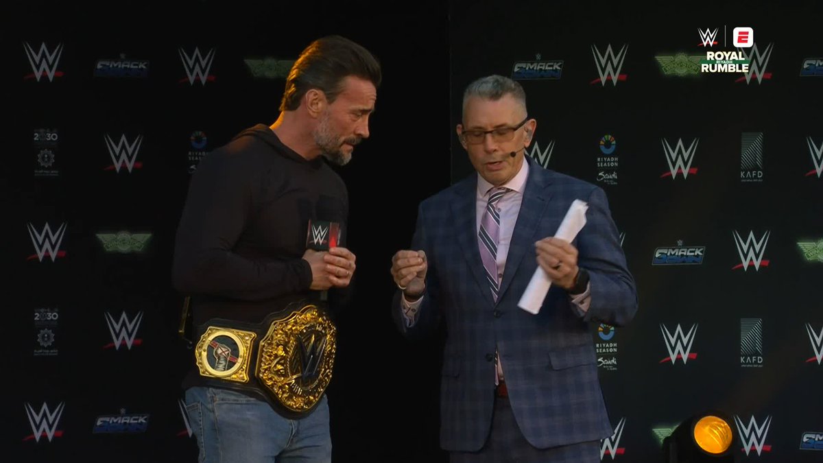 Who will win the Men's Royal Rumble Match?! CM Punk has a couple ideas he threw out... 👀
