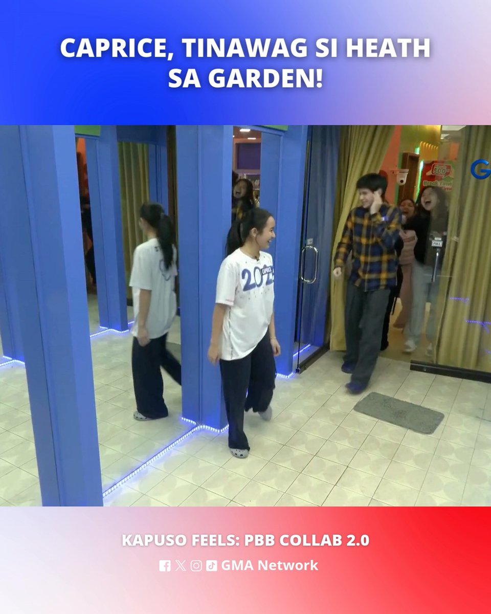 #KapusoFeels: WHAT IS THE MEANING OF THIS, CAPRICE?! 😭💖 Watch #GMAPBBCollab on weekdays at 9:40 PM and on weekends at 6:15 PM on GMA! For more Kapuso Feels, visit