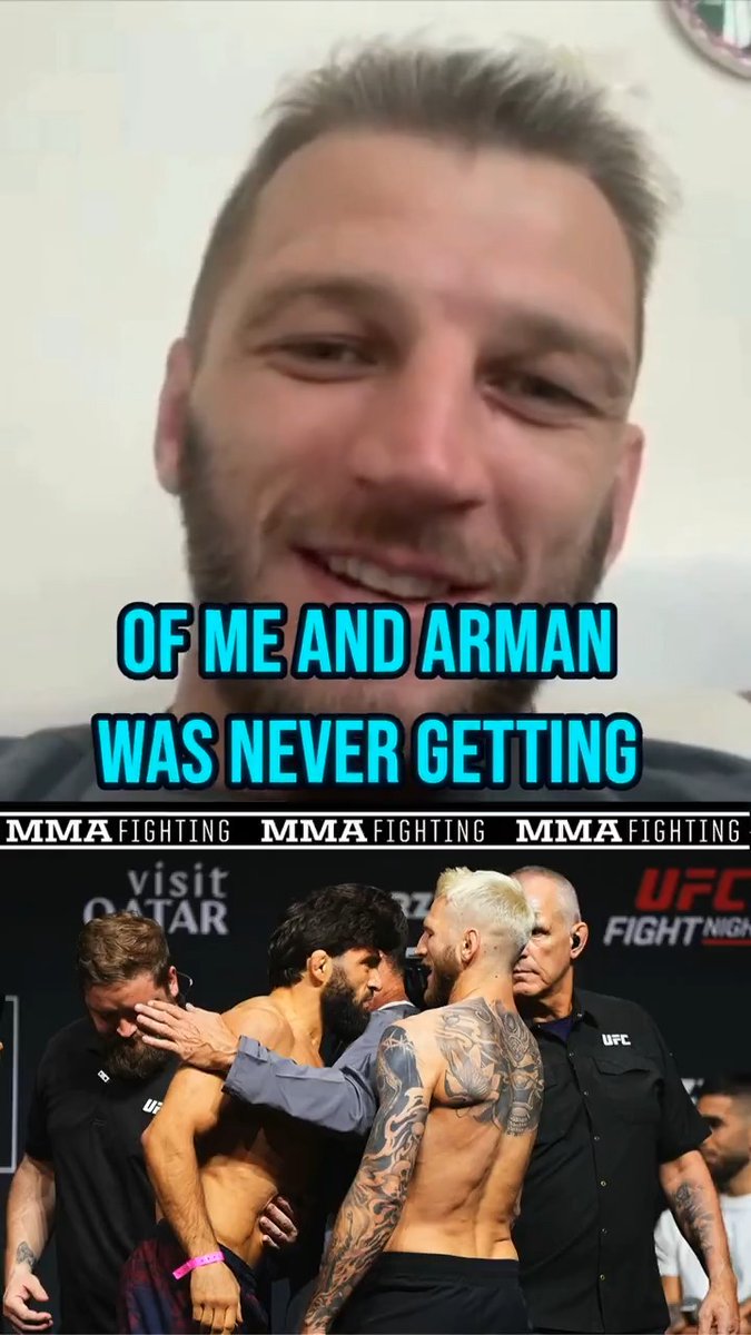 #UFC325's Dan Hooker doesn’t buy Arman Tsarukyan’s headbutt cost him a title shot: "Maybe just no one was getting a title shot off that fight. … They can’t be that pissed off at him. They gave him a $50,000 bonus for f*ck’s sake. You know what I mean?" (🎥 Damon Martin)