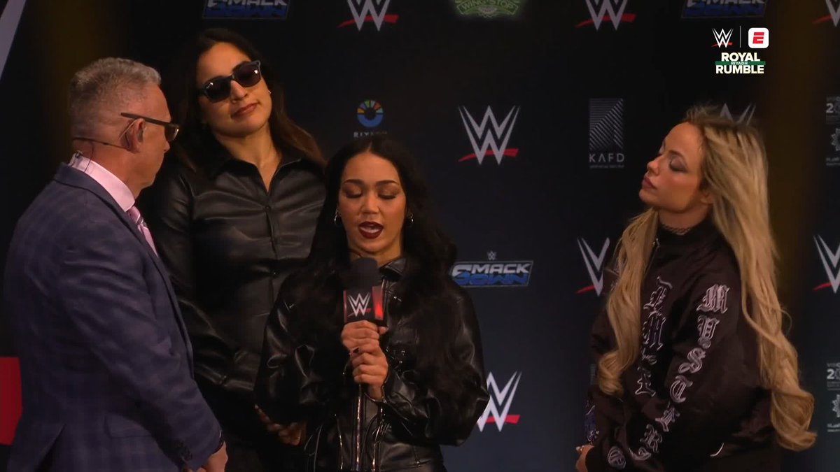 Could we be calling roxanne or Raquel the winner of the Women's Royal Rumble Match?? 🤔