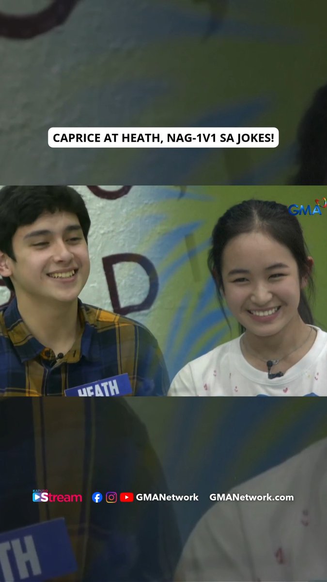 #PBBCollab20SpecialMeal: Nagjo-joke lang sina Caprice at Heath, pero ‘yung nanonood… kinikilig. 😌✨ #CapriceCayetano #HeathJornales Watch #GMAPBBCollab on weekdays at 9:40 PM and on weekends at 6:15 PM on GMA! For PBB All-Access Livestream, visit: