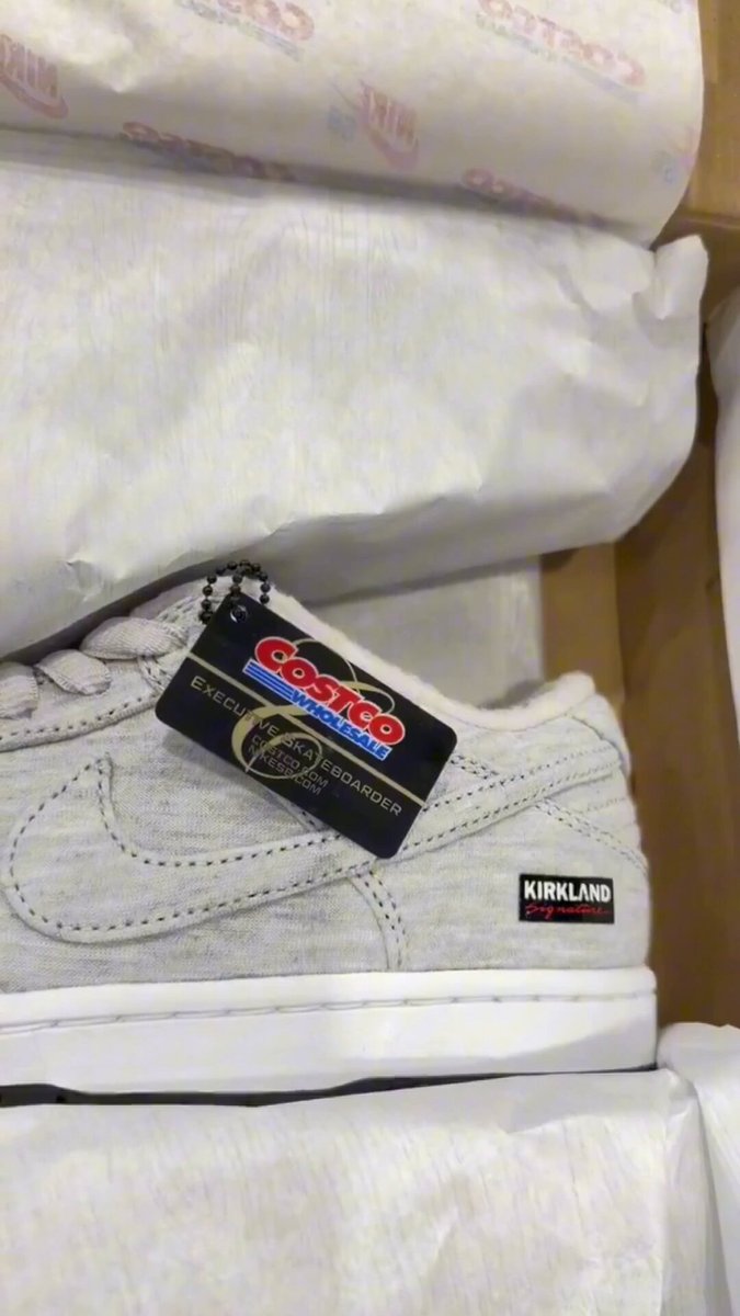 Kirkland Signature x Nike SB Dunk Lows have arrived at Costco stores 😳