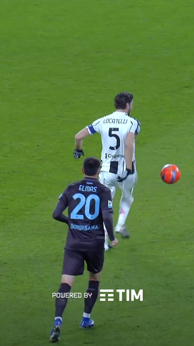 L'assist ⚪️⚫️ di gennaio è quello di Locatelli per il gol di David che sblocca la sfida contro il Napoli ⚽️ Powered by TIM Official 📱