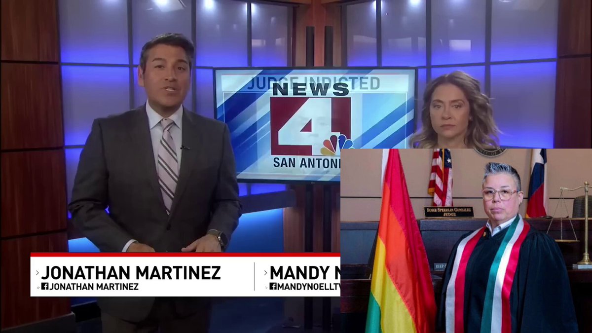 🚨 JUST IN: The first openly gay judge of Bexar County, Texas was just ARRESTED on a FELONY for illegally handcuffing an attorney and locking him in a jury box — Judge Rosie Speedlin-Gonzalez Leftism is a mental disease.
