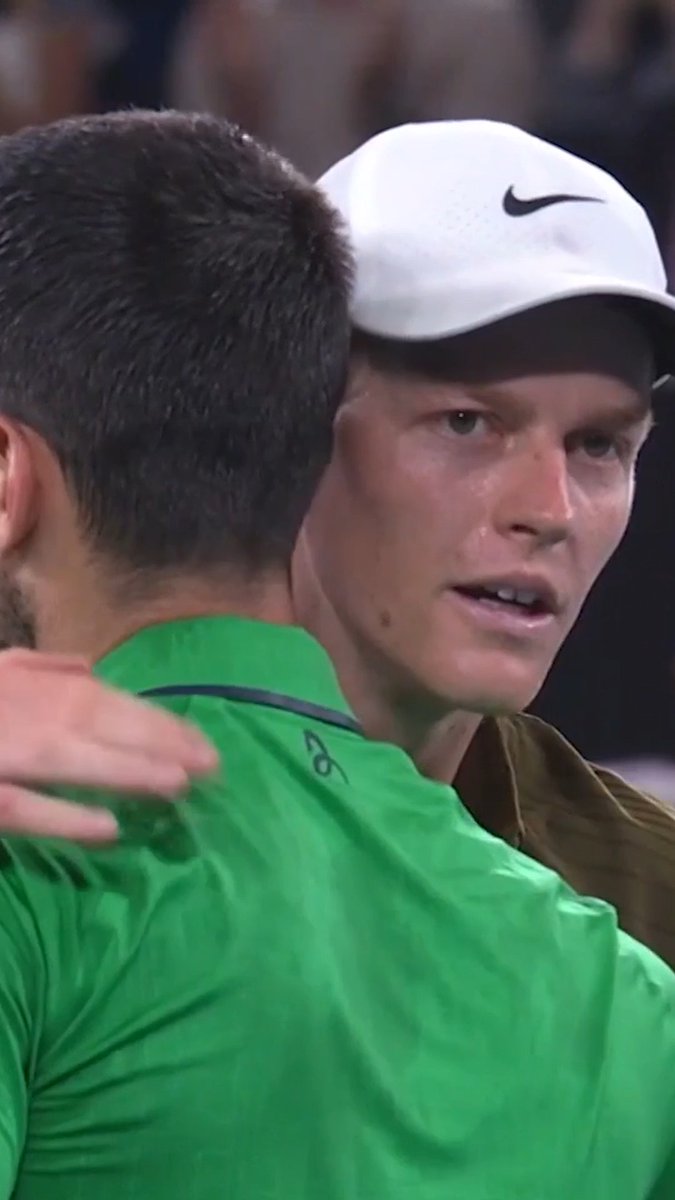 Sinner was in tears, I think he was shocked at the level and intensity Novak Djokovic brought today. Djokovic is another level. 30 minutes post match and I've still got goosebumps! One of my all time biggest inspirations Novak Djokovic #Djokovic
