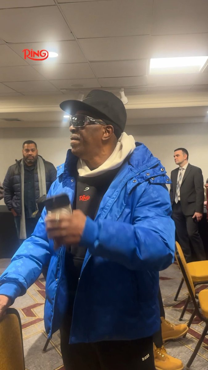 Team Teofimo and Team Shakur going back and forth at the official weigh-in today 🍿 The Ring VI | Exclusively on DAZN | Jan 31st in NYC 🥊