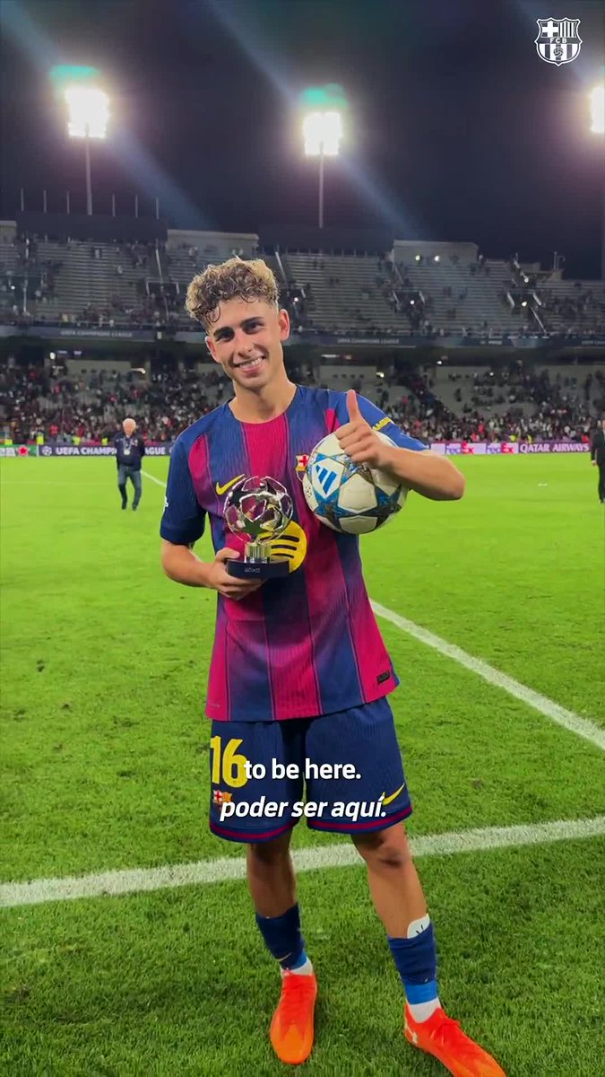 Fermín tiene corazón blaugrana 💙❤️