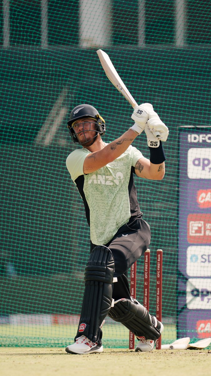 Nice to get Finn Allen back with the squad 😮‍💨🤝 #INDvNZ