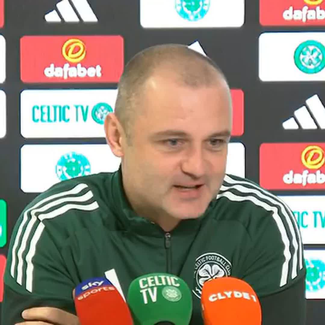 🗣️ "It will be tough but a brilliant game." Shaun Maloney on Celtic's Europa League knockout play-off round draw after being paired with Stuttgart ⤵️