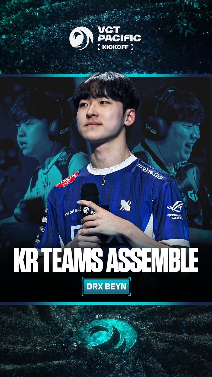 Expect wholesome chaos when you have DRX VALORANT, Gen.G Gold, and T1 VALORANT in one stage 😅