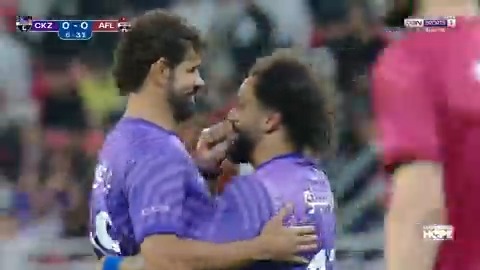 🔥 Diego Costa opens the scoring in the Match For Hope! #MatchForHope