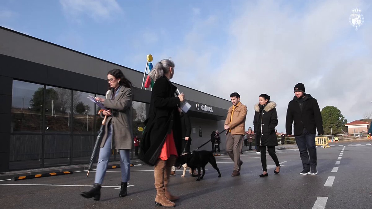Visita de la Infanta Sofía al nuevo Complejo Clínico y Asistencial de la Fundación ONCE del Perro Guía, en Boadilla del Monte, una puerta abierta a la autonomía, libertad, seguridad e inclusión para cientos de personas ciegas en nuestro país. ➡️