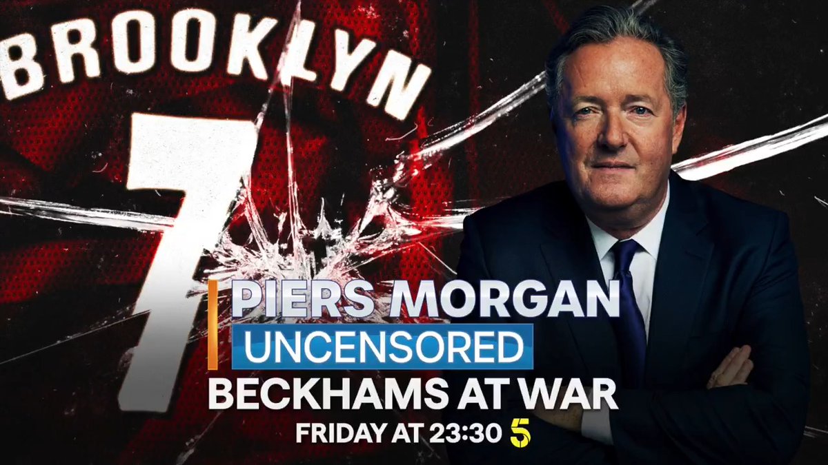 Tonight, Piers Morgan Uncensored uncovers the Beckham family feud - do we have a new Harry and Meghan on our hands? On Channel 5 at 11.30pm. 📺 Piers Morgan | Channel 5