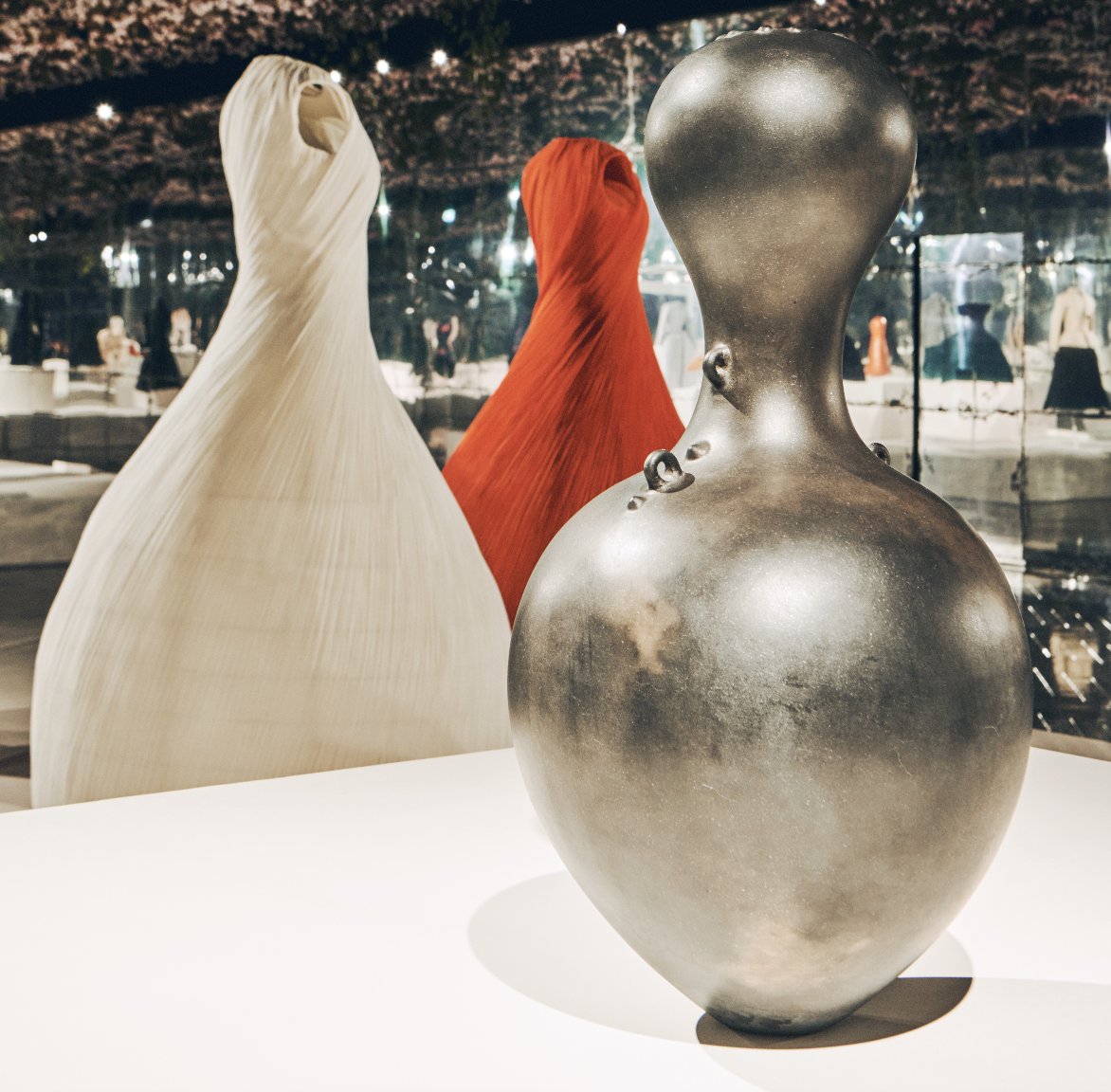 Dior Spring Summer 2026 Haute Couture. In the artist’s studio with Magdalene Odundo, whose work was a guiding influence for Creative Director Jonathan Anderson. #DiorCouture