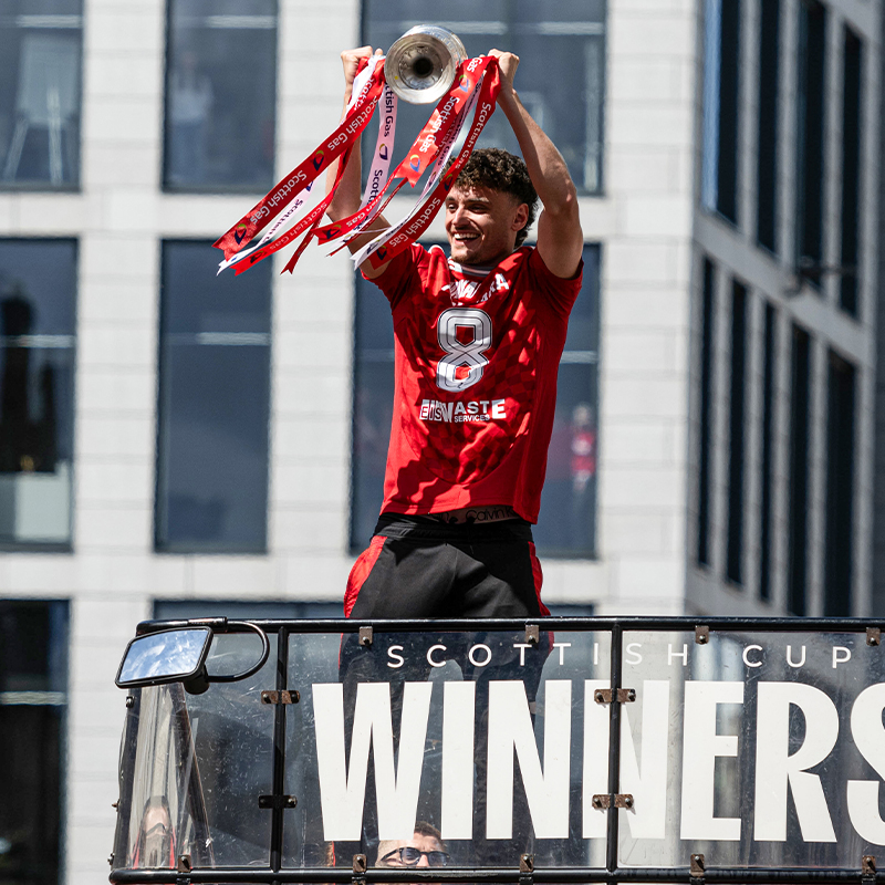 Arrived as a college graduate from America. Departing a Scottish Cup hero. Thank you and good luck DP 8️⃣ 🇺🇸