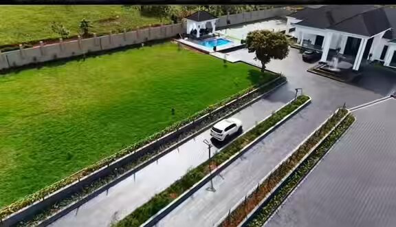 Ariel view of Hajji Bakaluba’s multi billion country home