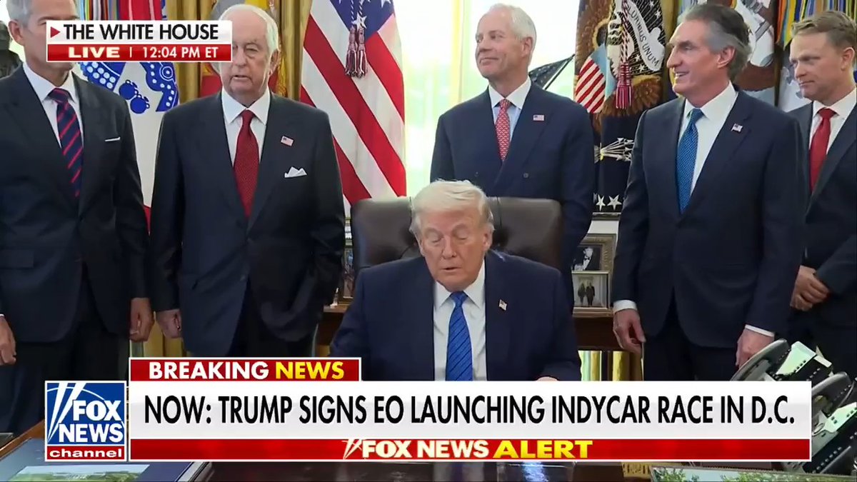 FREEDOM 250: Roger Penske is putting the pedal to the metal in the nation's capital. Following an executive order from President Trump, Team Penske is set to bring the IndyCar to the National Mall for a historic 250th-anniversary celebration. "This is a really amazing time for us, as a company, to support the 250th anniversary for the country." "And there's no better way for us to bring automotive and speed into the DC area and to have the opportunity to be able to compete here with our Indy cars."