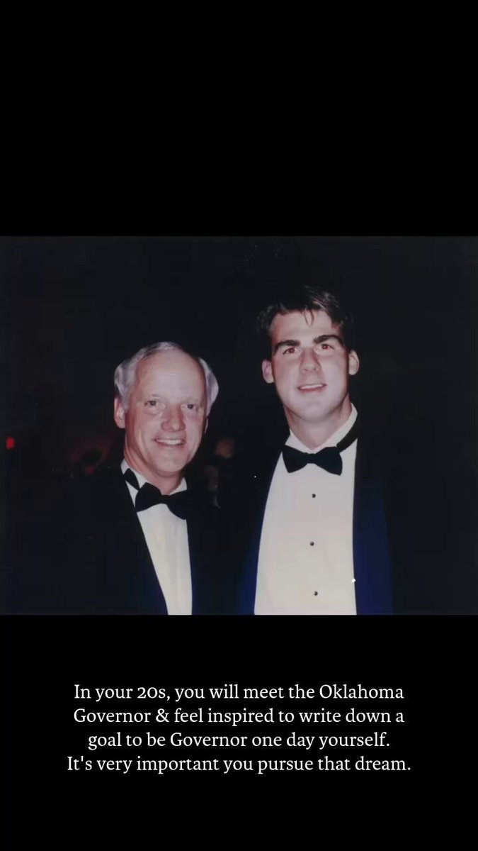 The dream of becoming Governor was first sparked in 1995 after meeting Governor Frank Keating. God placed a passion on my heart to pursue that calling, and I’ve been blessed with the opportunity to serve our great state for the past seven years. As my final State of the State approaches, I am humbled, grateful, and more committed than ever to continuing to set the Oklahoma standard.