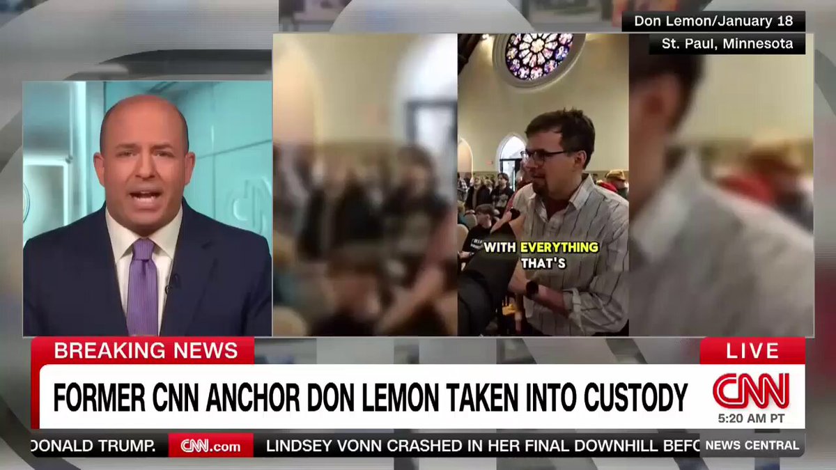Key context for today's arrest of Don Lemon: The DOJ had been under intense pressure from the right, from Lemon's ideological opponents, to put him behind bars. And now the White House is using the arrest to publicly mock him.