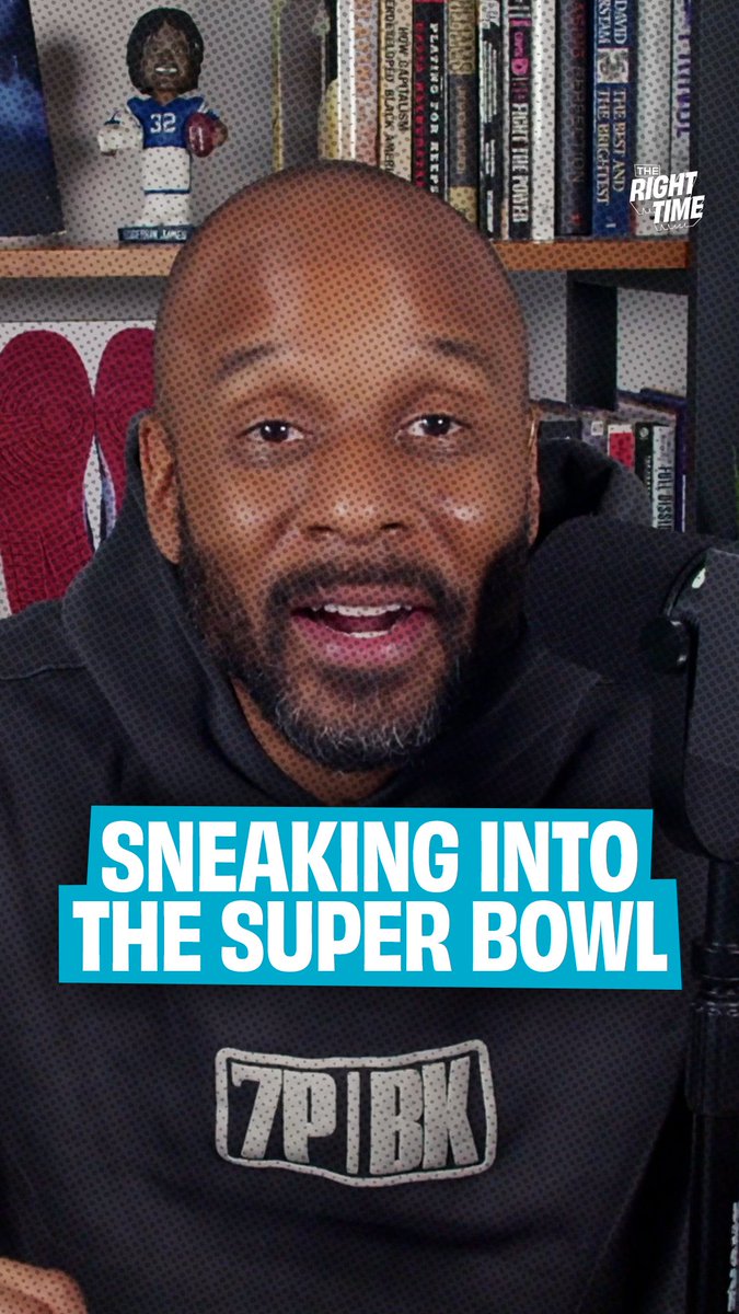 Bomani tells the hilarious story of the time he almost snuck into the Super Bowl 👀 “All I knew is that when he got on that walkie, it was time for me WALKIE.”