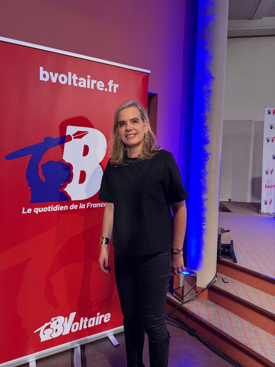 « Personne ne s’est jamais vraiment intéressée aux problèmes réels des Françaises en danger » nous explique Gabrielle Cluzel quelques minutes avant le début de l’évènement BV. « Il ne faut pas compter sur les féministes de gauche pour le faire. » 📸 Jean Bexon