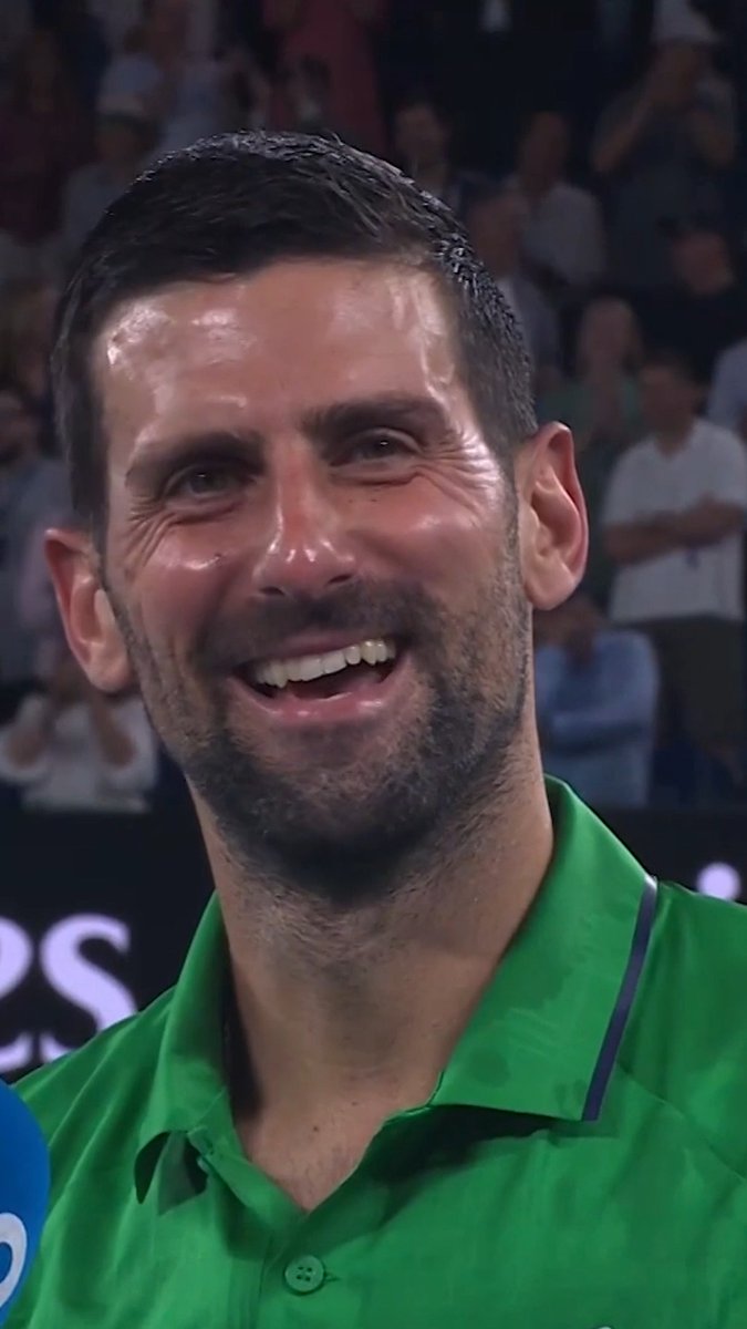 "They were playing on a different level, so I had to find that level" The new kids may be on the block, but Djokovic is still one of the fiercest out there 🔥