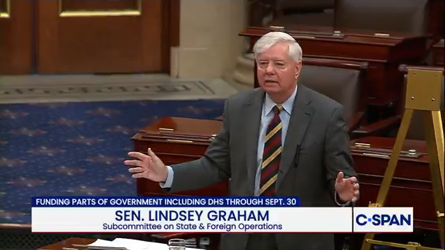 Sen. Lindsey Graham: "The ICE agents and the border patrol and all federal law enforcement involved in this has been slandered and smeared. To the Republican Party, where have you been? Count me in for holding them accountable. Where are you at leaders?"