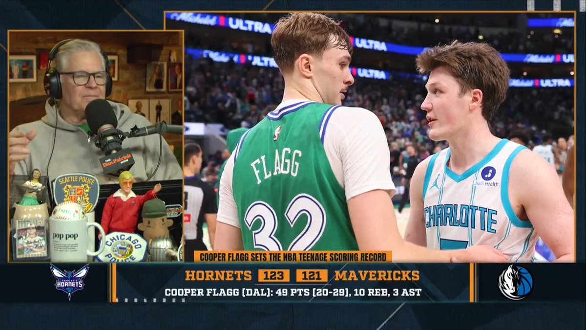 "If you think about Cooper Flagg growing up, every stop, it's been his team – so he knows what the role is." – DP on Cooper Flagg setting the NBA single-game scoring record for a teenager.