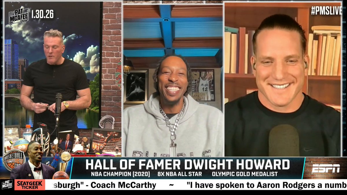 You had an AMAZING basketball career "I spent my whole life wanting to be one of the greatest basketball players ever" Dwight Howard #PMSLive