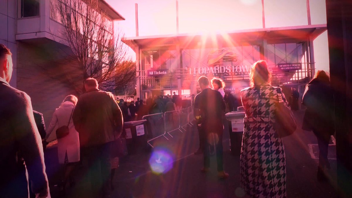 "A taste, you might say, of the spirit of Dublin" - The hard work continues to overcome the rain, but as it stands you can watch the Dublin Racing Festival on Saturday and Sunday from 1pm on RTÉ2 and @RTEPlayer #RTEracing