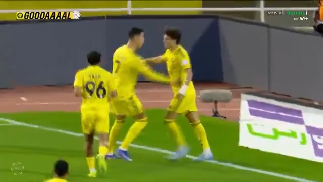 9⃣6⃣1⃣ 'SIUS'. Golazo de Al-Nassr: Angelo Gabriel, Koman, Joao Félix, Mané... y la cierra Cristiano Ronaldo. #LaCasaDelFútbol