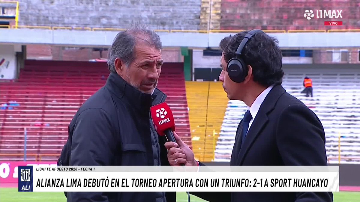 🎙️Franco Navarro: "Lo más importante es que se ganó y se ganó en una plaza durísima" #SportHuancayo vs #AlianzaLima 📺 Conoce cómo ver L1MAX en vivo 👉 #L1MAX #Liga1 #TorneoApertura2026