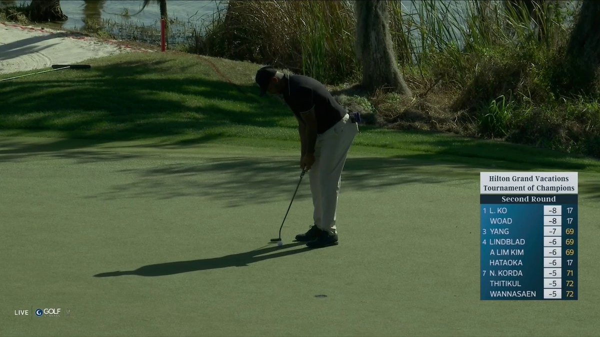 Shoutout to MLB outfielder Aaron Hicks with an incredible 66 (!) in round two of the amateur competition at Lake Nona. 👏⚾️