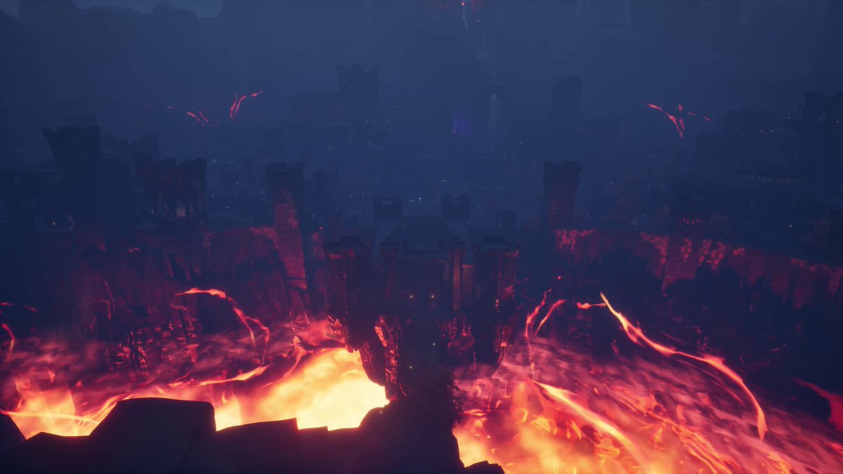 A sword in the darkness. Paranoia and mistrust. Dark magic, evil deeds and above all… Chaos. Here’s a first look at Dowdun Reach, our next Major Update.