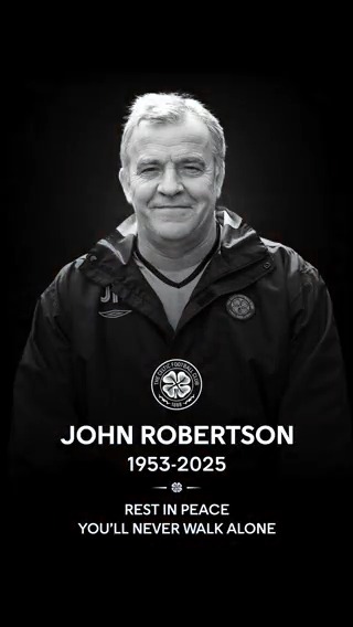 Today a legend was laid to rest. Always in our thoughts and prayers, with love to John’s family. Rest in peace, Robbo 💚🍀